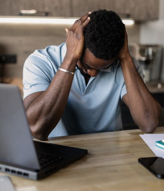frustrated man
